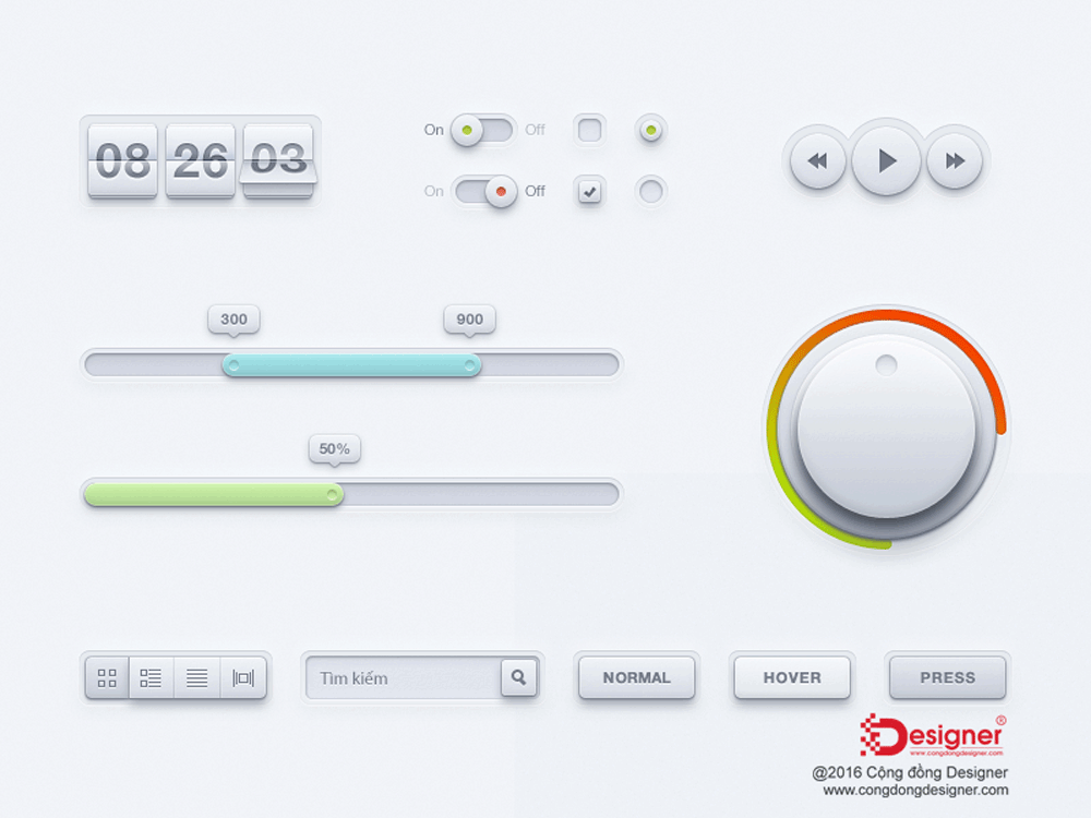Free Download Flip Countdown Timer PSD Photoshop